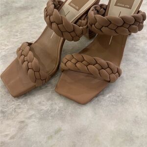 Dolce Vita Women's Tan Braided Sandals